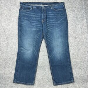 Levi's‎ Jeans Mens 46x29 Blue 541 Athletic Fit Tapered Stretch Faded Denim Pants
